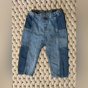 Baby Girl H&M Loose Fit Jeans - Size 12-18 Months